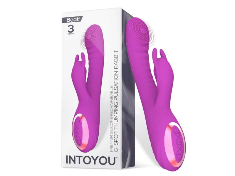 Beat3 Vibrador con Punto G con Pulsacion 3 Motores Beat3 Vibrador con Punto G con Pulsacion 3 Motores