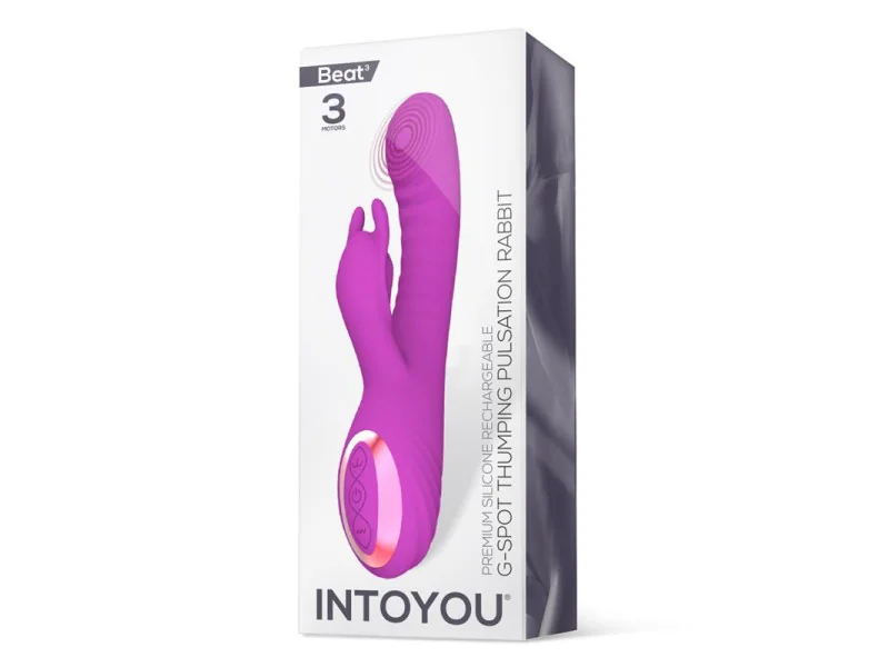 Beat3 Vibrador con Punto G con Pulsacion 3 Motores