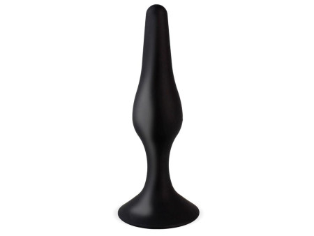 Trophy Plug Anal 11 cm Silicona Negro