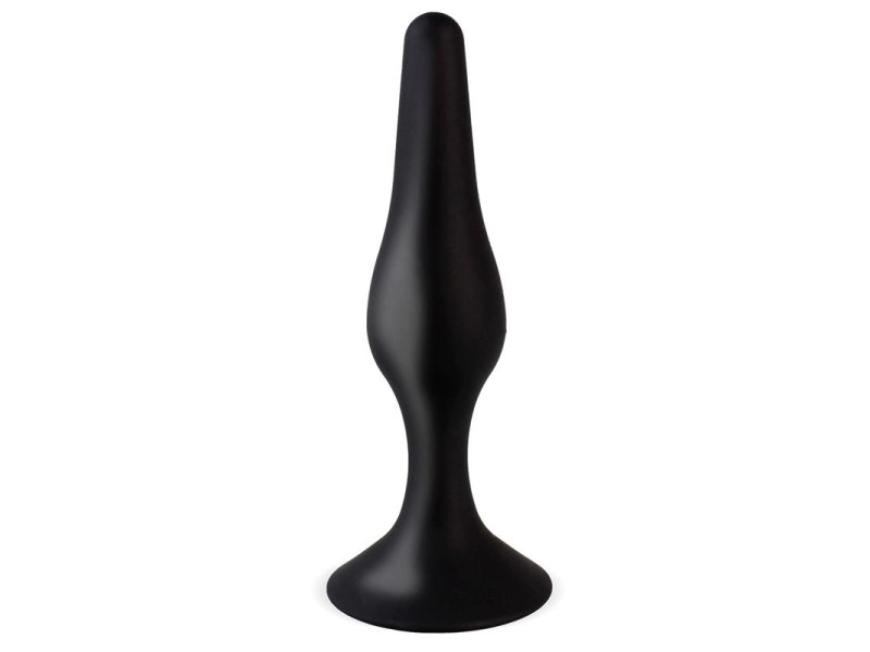 Trophy Plug Anal 11 cm Silicona Negro