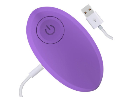 Huevo Vibrador Control Remoto Odise USB Silicona Purpura
