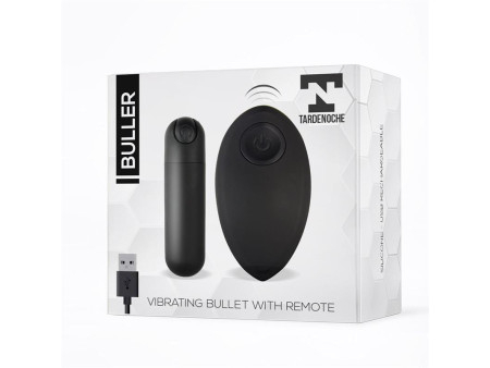 Buller Bala Vibradora Control Remoto USB Negro