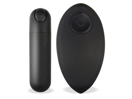 Buller Bala Vibradora Control Remoto USB Negro