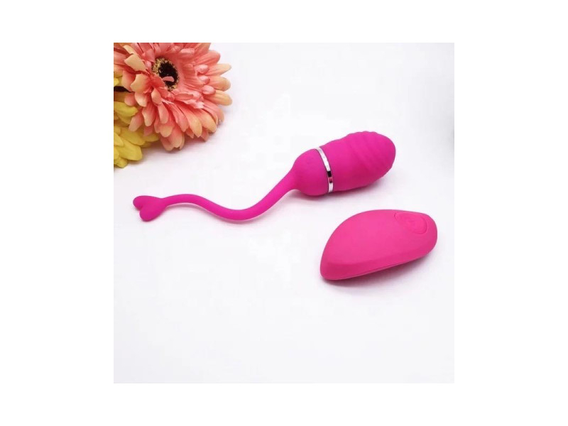 Huevo Vibrador Control Remoto Odise USB Silicona Rosa