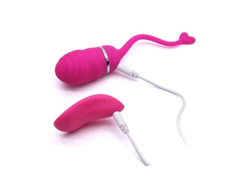 Huevo Vibrador Control Remoto Odise USB Silicona Rosa