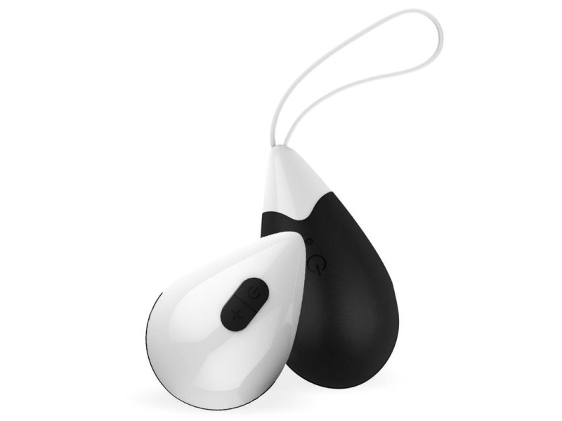 Huevo Vibrador Control Remoto USB Silicona Negro