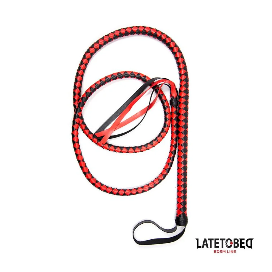 Latigo Largo Rojo y Negro Latigo Largo Rojo y Negro