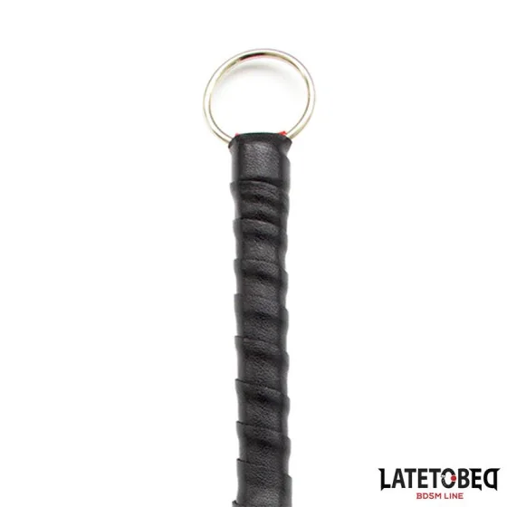 Flogger Mini Rojo y Negro 28cm