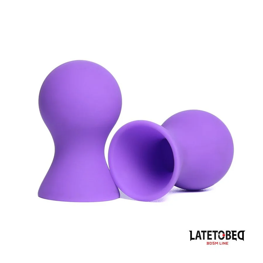 Succionador Pezones Silicona Purpura Succionador Pezones Silicona Purpura