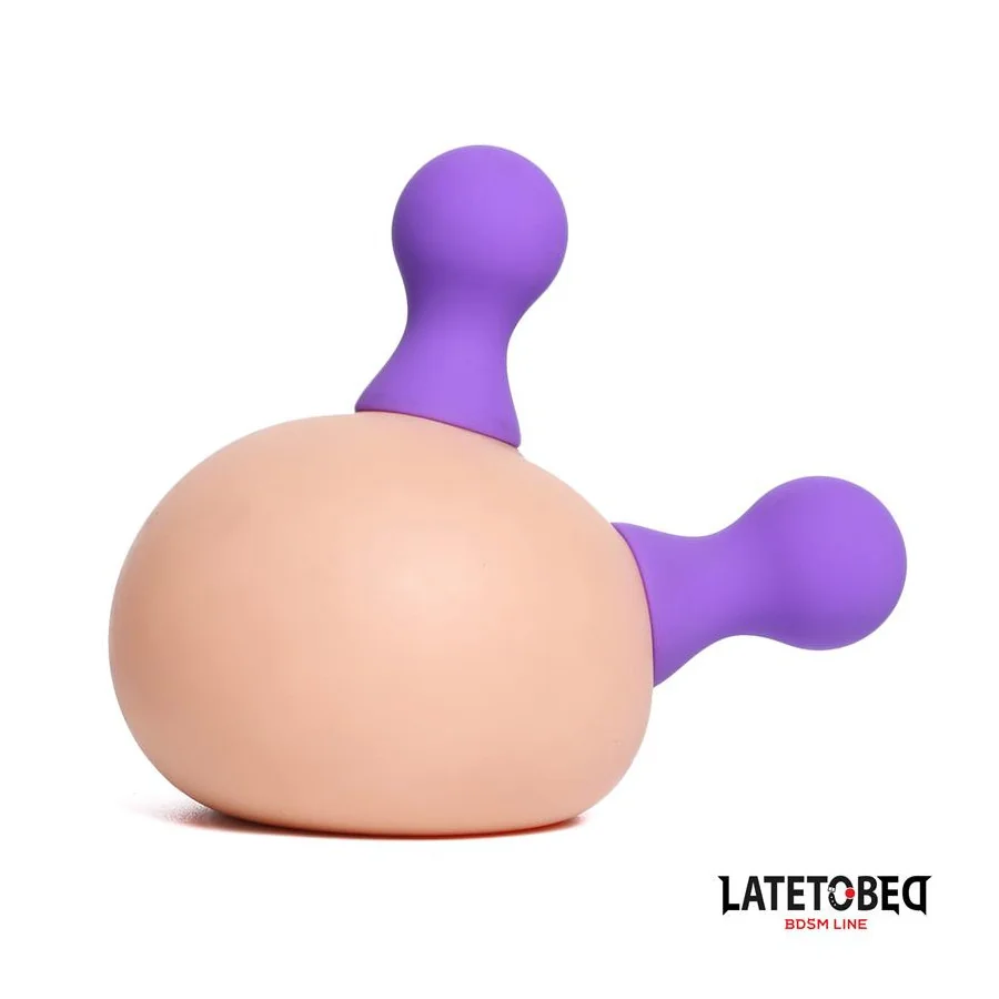 Succionador Pezones Silicona Purpura