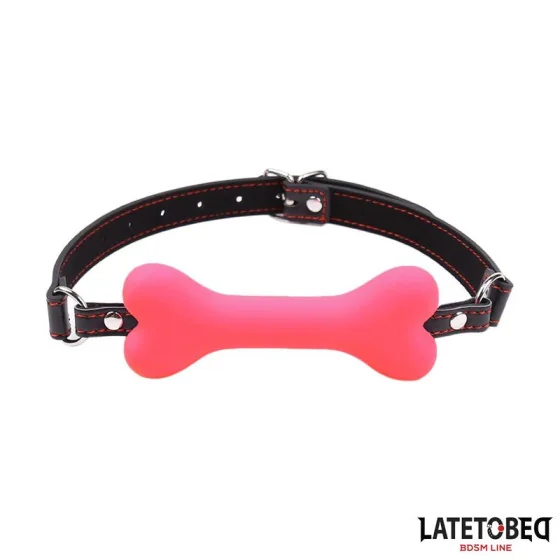 Mordaza Hueso Rosa Ajustable