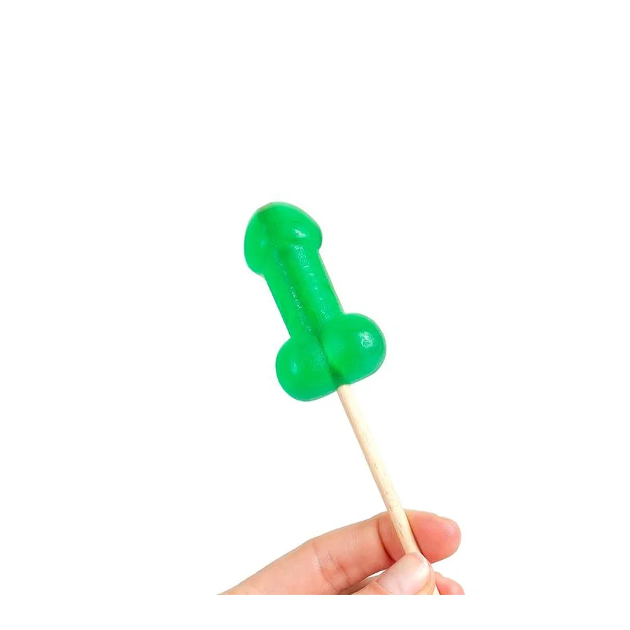 Piruleta Pene Menta con Efecto Frio Piruleta Pene Menta con Efecto Frio