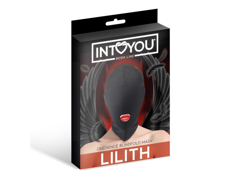 Lilith Mascara de Incognito con Abertura en la Boca Color Negro
