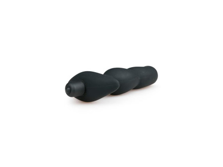 Vibrador Prostatico Silicona Negro