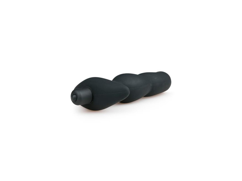 Vibrador Prostatico Silicona Negro