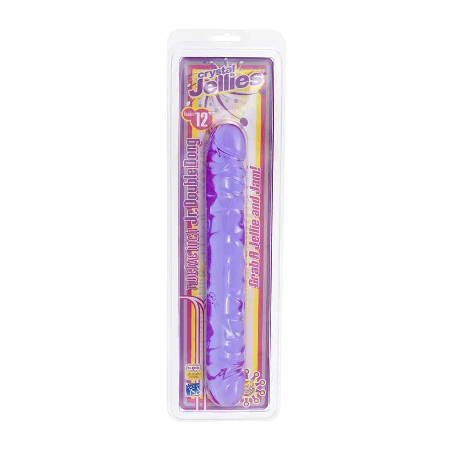 Dildo Doble Jr 12 Purpura