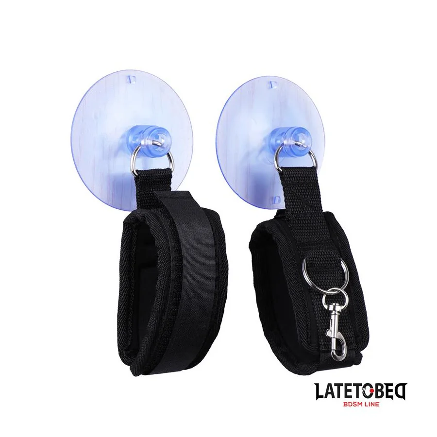 Esposas Munecas Velcro con Ventosa Ajustable Esposas Munecas Velcro con Ventosa Ajustable