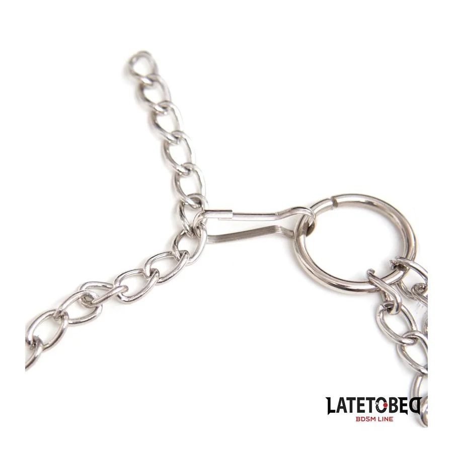 Pinzas Pezones con Anillo para Pene Talla Unica