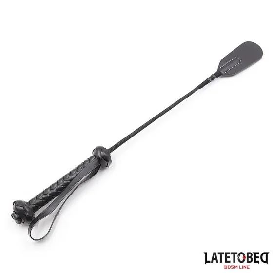 Fusta con Mango Trenzado 445cm Negro