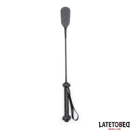 Fusta con Mango Trenzado 445cm Negro
