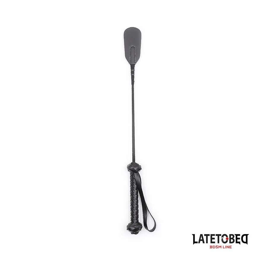 Fusta con Mango Trenzado 445cm Negro