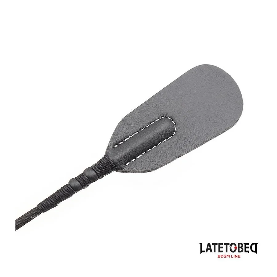 Fusta con Mango Trenzado 445cm Negro