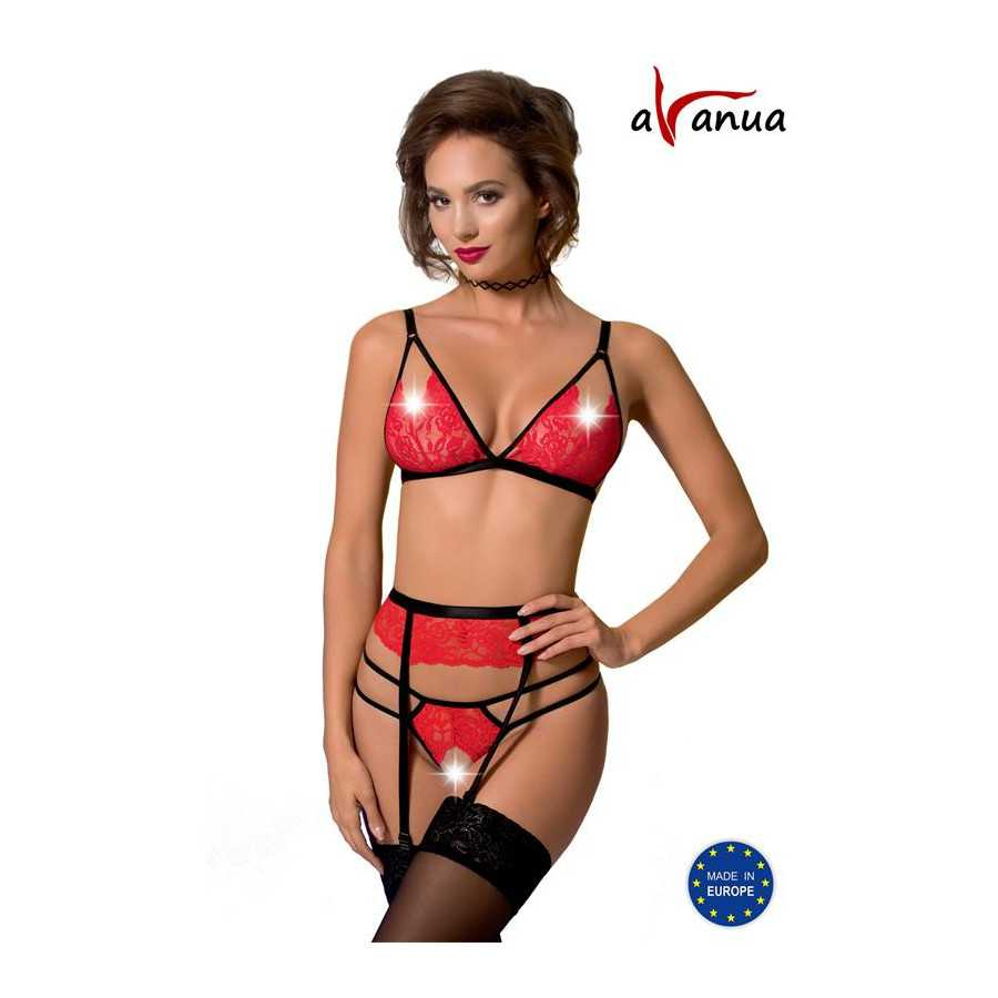 SALOME Set Rojo Negro