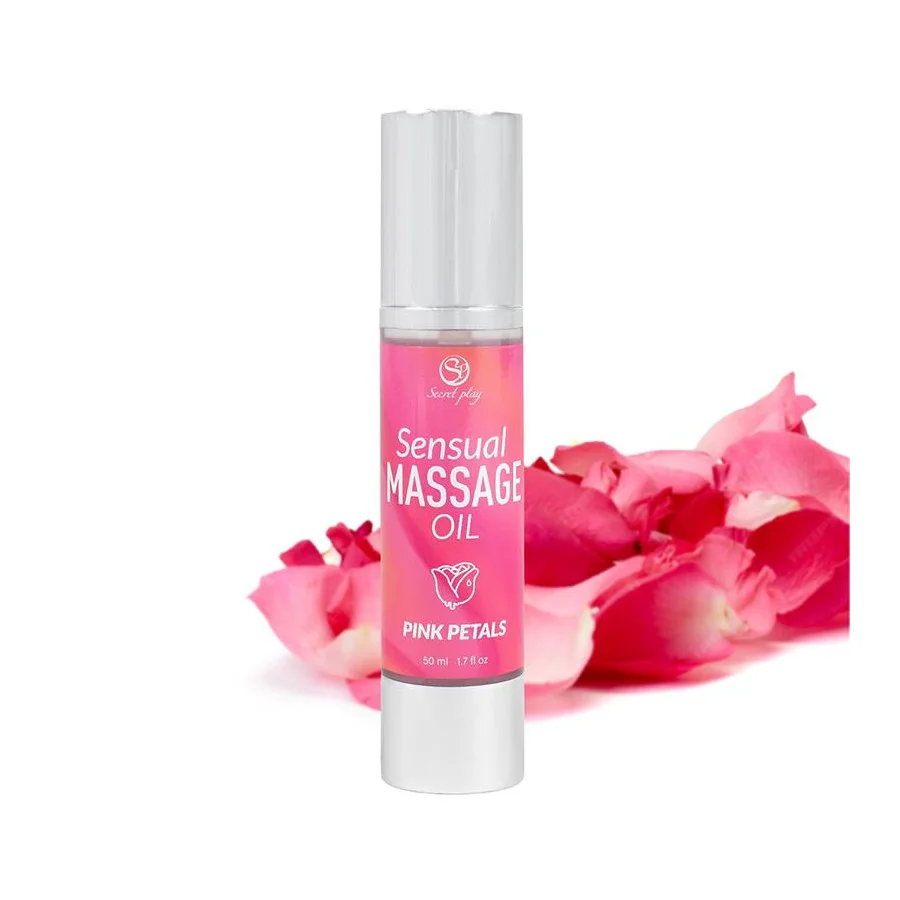 Aceite de Masaje Sensual Petalos Rosa 50 ml Aceite de Masaje Sensual Petalos Rosa 50 ml