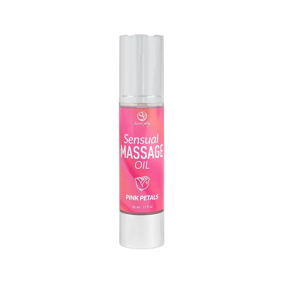 Aceite de Masaje Sensual Petalos Rosa 50 ml