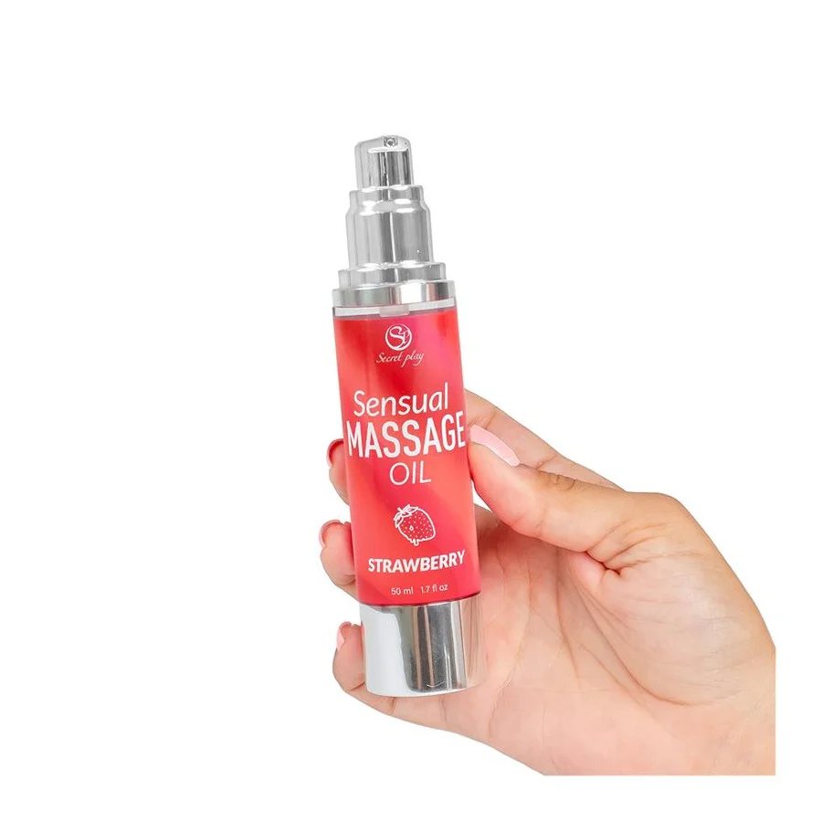 Aceite de Masaje Sensual Fresa 50ml