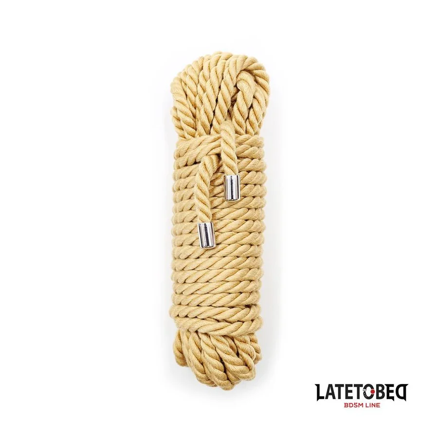 Cuerda de Bondage Detalles Metalicos 10m