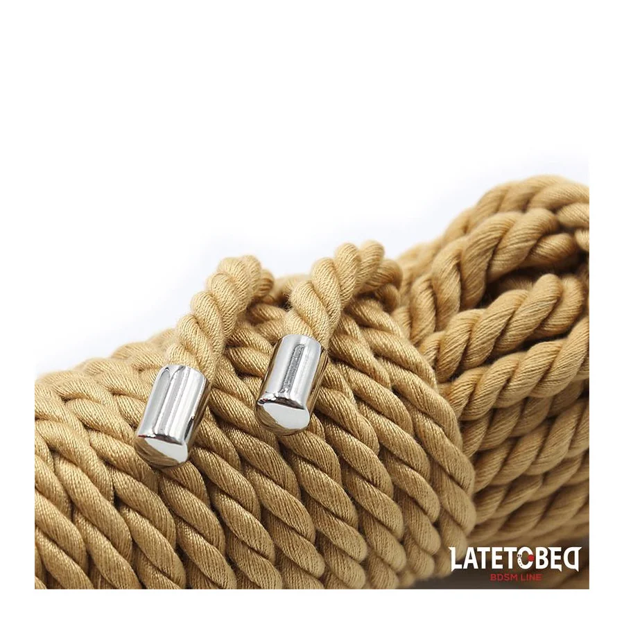 Cuerda de Bondage Detalles Metalicos 10m