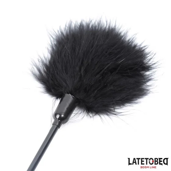 Plumero Clasico Negro 41cm