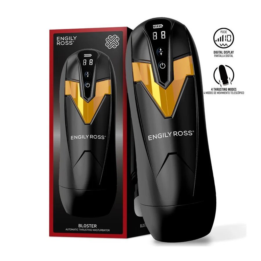 Bloster Masturbador Masculino Automatico con Thrusting Bloster Masturbador Masculino Automatico con Thrusting