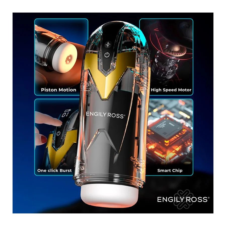 Bloster Masturbador Masculino Automatico con Thrusting