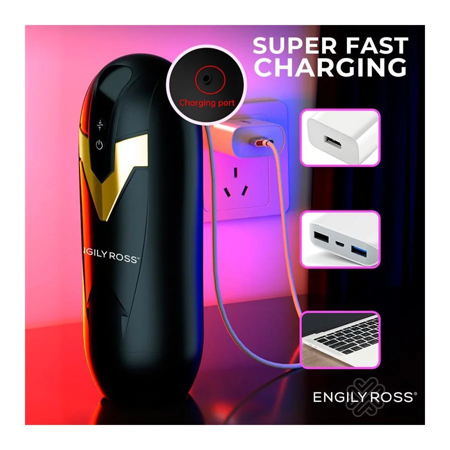 Bloster Masturbador Masculino Automatico con Thrusting