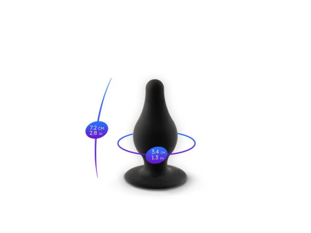 Butt Plug Model 2 S Negro