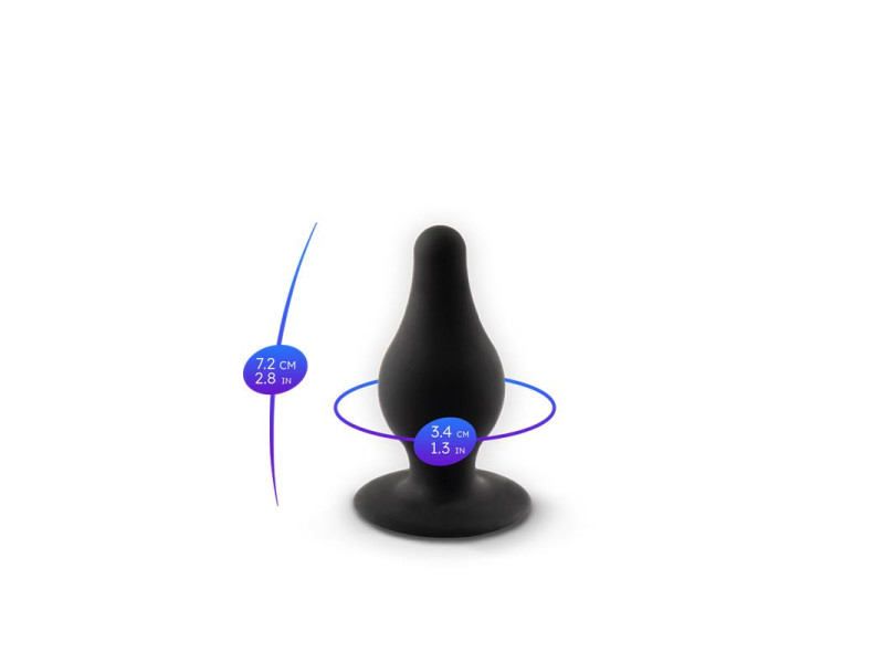 Butt Plug Model 2 S Negro