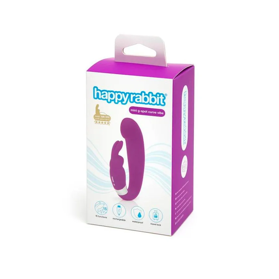 Estimulador Clitoris Curvado de Punto G