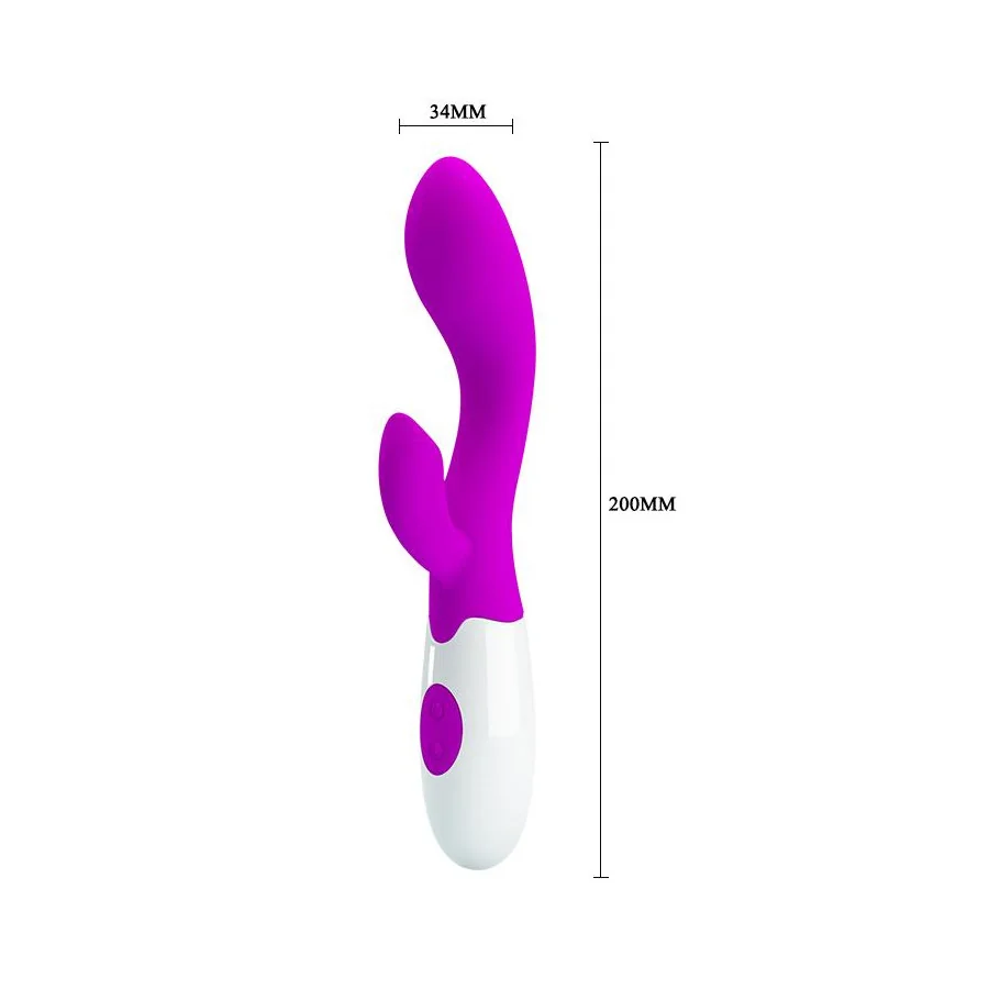 Vibrador Brighty Color Purpura