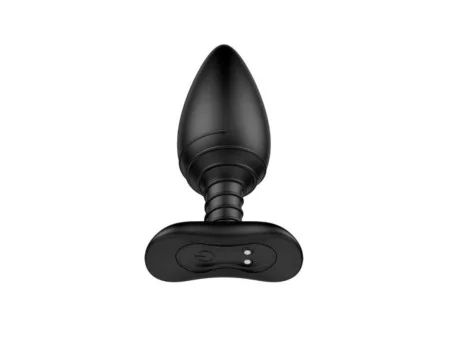 Asher Plug Anal con Control Remoto USB Magnetico Negro Asher Plug Anal con Control Remoto USB Magnetico Negro