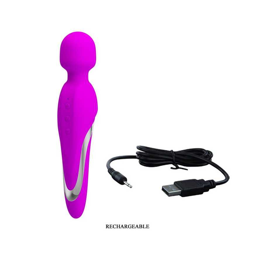 Vibrador Mortimer USB Purpura