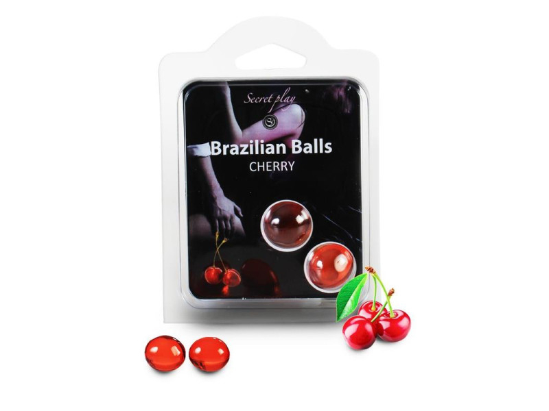 Secret Play Set 2 Brazilian Balls Aroma Cereza Secret Play Set 2 Brazilian Balls Aroma Cereza