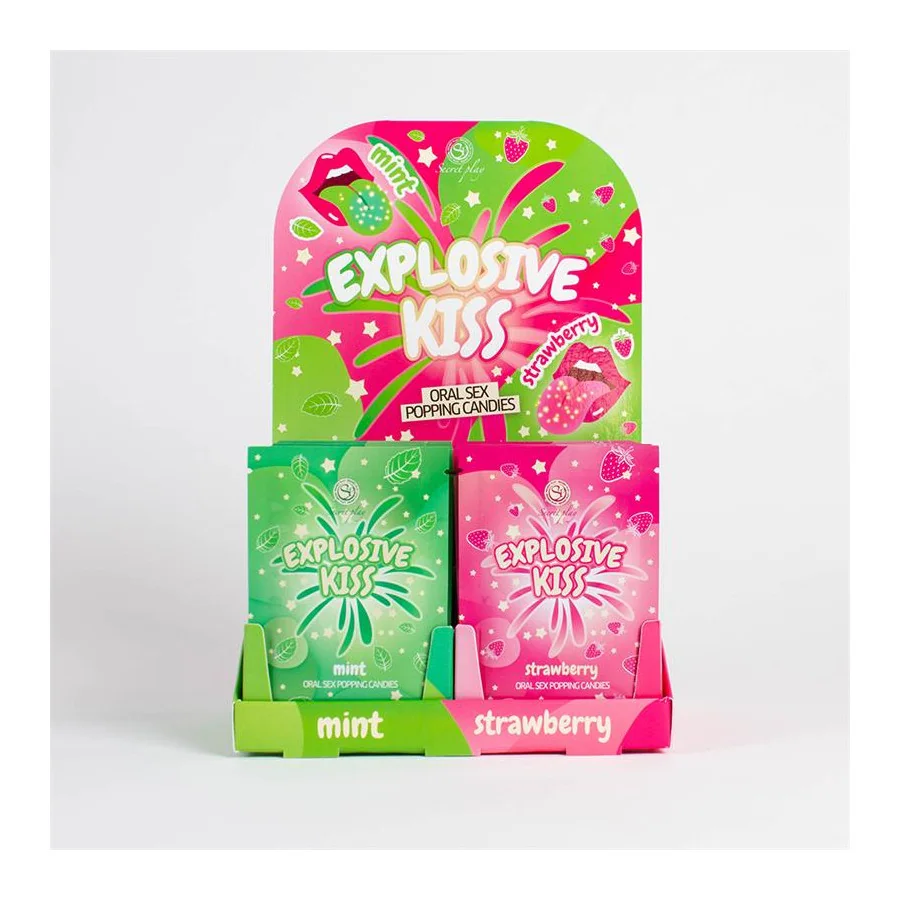 Caramelos Explosivos Sexo Oral Popping Candies Display 48 Unidades