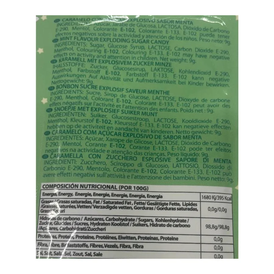 Caramelos Explosivos Sexo Oral Popping Candies Display 48 Unidades