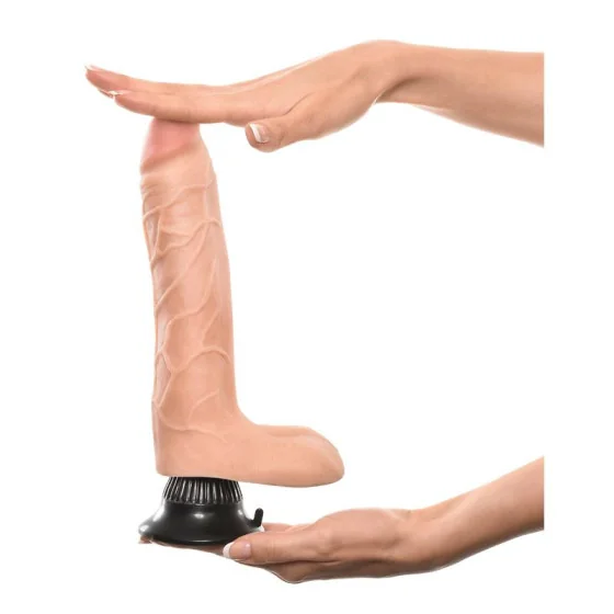 Vibrador Realista No 6 216 cm Natural