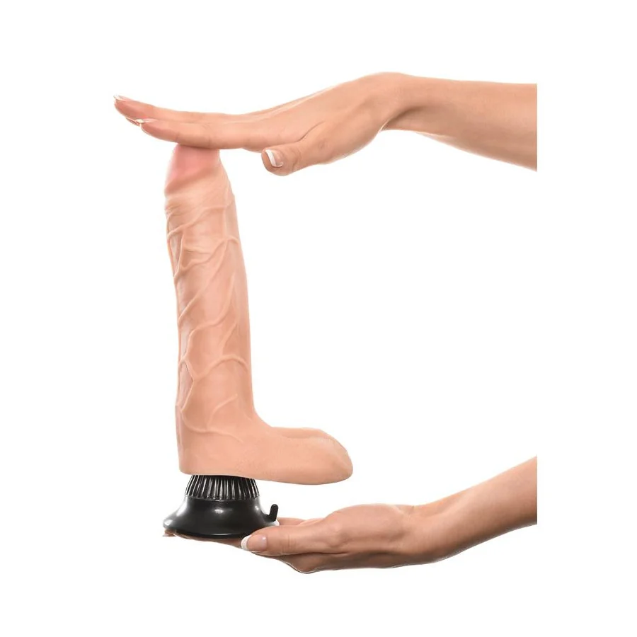 Vibrador Realista No 6 216 cm Natural