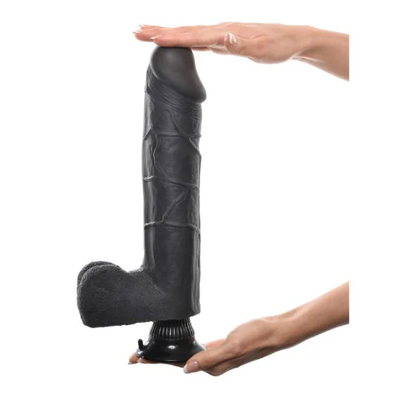 Vibrador Realista No 11 28 cm Negro