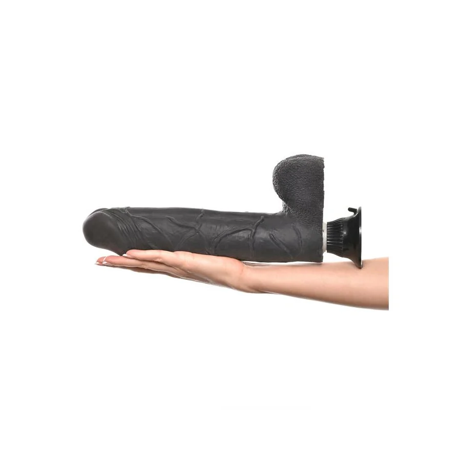 Vibrador Realista No 11 28 cm Negro