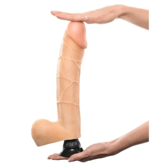 Vibrador Realista No 12 305 cm Natural